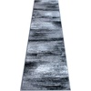 image:imageFlash Furniture Rylan Collection Scraped Pattern Area Rug  High Pile Purple Olefin Rug  2 x 3 Area Rug  Jute Backing  Hallway Entryway Bedroom Living RoomGrey
