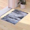 image:imageFlash Furniture Rylan Collection Scraped Pattern Area Rug  High Pile Purple Olefin Rug  2 x 3 Area Rug  Jute Backing  Hallway Entryway Bedroom Living RoomGrey
