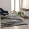 image:imageFlash Furniture Rylan Collection Scraped Pattern Area Rug  High Pile Purple Olefin Rug  2 x 3 Area Rug  Jute Backing  Hallway Entryway Bedroom Living RoomGrey
