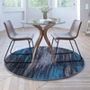 image:imageFlash Furniture Rylan Collection Scraped Pattern Area Rug  High Pile Purple Olefin Rug  2 x 3 Area Rug  Jute Backing  Hallway Entryway Bedroom Living RoomBlue