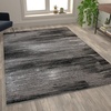 image:imageFlash Furniture Rylan Collection Scraped Pattern Area Rug  High Pile Purple Olefin Rug  2 x 3 Area Rug  Jute Backing  Hallway Entryway Bedroom Living RoomGrey