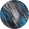 image:imageFlash Furniture Rylan Collection Scraped Pattern Area Rug  High Pile Purple Olefin Rug  2 x 3 Area Rug  Jute Backing  Hallway Entryway Bedroom Living RoomBlue