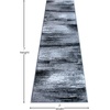 image:imageFlash Furniture Rylan Collection Scraped Pattern Area Rug  High Pile Purple Olefin Rug  2 x 3 Area Rug  Jute Backing  Hallway Entryway Bedroom Living RoomGrey