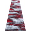 image:imageFlash Furniture Rylan Collection Scraped Pattern Area Rug  High Pile Purple Olefin Rug  2 x 3 Area Rug  Jute Backing  Hallway Entryway Bedroom Living RoomRed