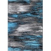 image:imageFlash Furniture Rylan Collection Scraped Pattern Area Rug  High Pile Purple Olefin Rug  2 x 3 Area Rug  Jute Backing  Hallway Entryway Bedroom Living RoomBlue