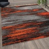 image:imageFlash Furniture Rylan Collection Scraped Pattern Area Rug  High Pile Purple Olefin Rug  2 x 3 Area Rug  Jute Backing  Hallway Entryway Bedroom Living RoomOrange