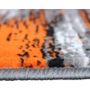 image:imageFlash Furniture Rylan Collection Scraped Pattern Area Rug  High Pile Purple Olefin Rug  2 x 3 Area Rug  Jute Backing  Hallway Entryway Bedroom Living RoomOrange