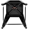 image:imageFlash Furniture Sinclair 24 High Backless Mint Green Counter Height Stool with Square Wood SeatBlack
