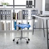 image:imageFlash Furniture Taylor Vibrant Bright Blue Tractor Seat and Chrome Stool