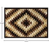 image:imageFlash Furniture Teagan Collection Southwestern Style Area Rug  Olefin Red Accent Rug  5 x 7  Jute Backing  Entryway Living Room BedroomBrown