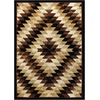 image:imageFlash Furniture Teagan Collection Southwestern Style Area Rug  Olefin Red Accent Rug  5 x 7  Jute Backing  Entryway Living Room BedroomBrown