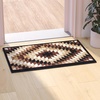 image:imageFlash Furniture Teagan Collection Southwestern Style Area Rug  Olefin Red Accent Rug  5 x 7  Jute Backing  Entryway Living Room BedroomBrown