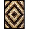 image:imageFlash Furniture Teagan Collection Southwestern Style Area Rug  Olefin Red Accent Rug  5 x 7  Jute Backing  Entryway Living Room BedroomBrown