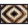 image:imageFlash Furniture Teagan Collection Southwestern Style Area Rug  Olefin Red Accent Rug  5 x 7  Jute Backing  Entryway Living Room BedroomBrown