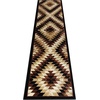 image:imageFlash Furniture Teagan Collection Southwestern Style Area Rug  Olefin Red Accent Rug  5 x 7  Jute Backing  Entryway Living Room BedroomBrown