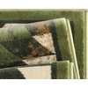 image:imageFlash Furniture Teagan Collection Southwestern Style Area Rug  Olefin Red Accent Rug  5 x 7  Jute Backing  Entryway Living Room BedroomGreen