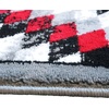 image:imageFlash Furniture Teagan Collection Southwestern Style Area Rug  Olefin Red Accent Rug  5 x 7  Jute Backing  Entryway Living Room BedroomRed