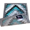 image:imageFlash Furniture Teagan Collection Southwestern Style Area Rug  Olefin Red Accent Rug  5 x 7  Jute Backing  Entryway Living Room BedroomTurquoise