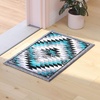image:imageFlash Furniture Teagan Collection Southwestern Style Area Rug  Olefin Red Accent Rug  5 x 7  Jute Backing  Entryway Living Room BedroomTurquoise