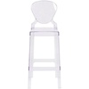 image:imageFlash Furniture Theo Ghost Barstool with Tear Back in Transparent CrystalSet of 1