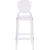image:imageFlash Furniture Theo Ghost Barstool with Tear Back in Transparent CrystalSet of 4