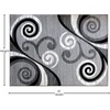 image:imageFlash Furniture Valli Collection Area Rug  High Pile Purple Olefin Rug  5 x 7 Area Rug  Jute Backing  Hallway Entryway Bedroom Living RoomGrey