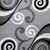 image:imageFlash Furniture Valli Collection Area Rug  High Pile Purple Olefin Rug  5 x 7 Area Rug  Jute Backing  Hallway Entryway Bedroom Living RoomGrey