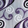 image:imageFlash Furniture Valli Collection Area Rug  High Pile Purple Olefin Rug  5 x 7 Area Rug  Jute Backing  Hallway Entryway Bedroom Living RoomPurple