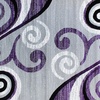 image:imageFlash Furniture Valli Collection Area Rug  High Pile Purple Olefin Rug  5 x 7 Area Rug  Jute Backing  Hallway Entryway Bedroom Living RoomPurple