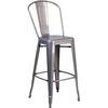 image:imageFlash Furniture 30 High Clear Coated Indoor Barstool with BackPack of 1