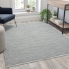 image:imageFlash Furniture Abbott Area Rug  Grey  Diamond Pattern  5 x 7  Stain ResistantGrey