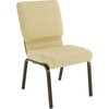 image:imageFlash Furniture HERCULES Series 185W Stacking Church Chair in Navy Blue Fabric  Gold Vein FrameBeige Patterned FabricGold Vein Frame