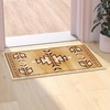 image:imageFlash Furniture Lodi Collection Southwestern Area Rug  Low Pile Brown Olefin Rug  2 x 3 Area Rug  Jute Backing  Hallway Entryway Bedroom Living RoomBeige
