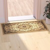 image:imageFlash Furniture Mersin Collection Persian Style Area Rug  Olefin Ivory NonShedding Fibers  2 x 3  Jute Backing  Hallway Entryway Bedroom Living RoomIvory