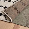 image:imageFlash Furniture Minnie SlideStop MultiSurface Reversible NonSlip Cushion Rug Pad 14 Thick Floor Protection for 5x8 Area Rug Gray5 x 711 Rectangular