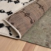 image:imageFlash Furniture Minnie SlideStop MultiSurface Reversible NonSlip Cushion Rug Pad 14 Thick Floor Protection for 5x8 Area Rug Gray81 x 10 Rectangular