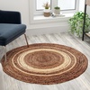 image:imageFlash Furniture Prima Natural Fiber Jute Area Rug 8 x 10  Braided Indoor Jute Rug  Natural Area RugsJute