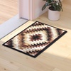 image:imageFlash Furniture Teagan Collection Southwestern Style Area Rug  Olefin Red Accent Rug  5 x 7  Jute Backing  Entryway Living Room BedroomBrown