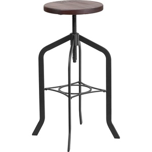 image:imageFlash Furniture 30 Barstool with Adjustable Wood SeatSet of 1