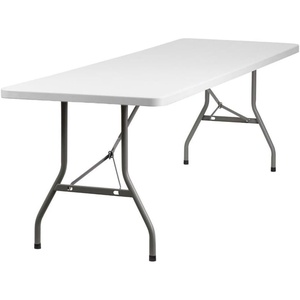 image:imageFlash Furniture 8Foot Granite White Plastic Folding Table