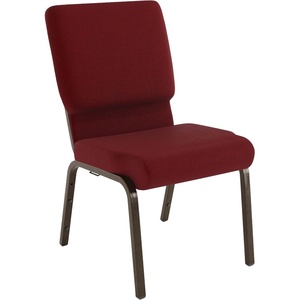 image:imageFlash Furniture HERCULES Series 185W Stacking Church Chair in Navy Blue Fabric  Gold Vein FrameBurgundy FabricGold Vein Frame