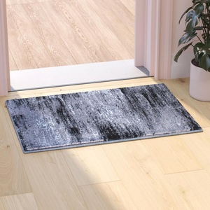 image:imageFlash Furniture Rylan Collection Scraped Pattern Area Rug  High Pile Purple Olefin Rug  2 x 3 Area Rug  Jute Backing  Hallway Entryway Bedroom Living RoomGrey