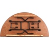 image:imageFlash Furniture 4 ft Wood Folding Round Banquet Table  Durable Construction Commercial UseNatural