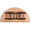 image:imageFlash Furniture 4 ft Wood Folding Round Banquet Table  Durable Construction Commercial UseNatural