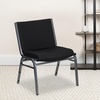 image:imageFlash Furniture Hercules Series Big amp Tall 1000 lb Rated Black Vinyl Stack Chair with Ganging BracketBlack