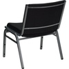 image:imageFlash Furniture Hercules Series Big amp Tall 1000 lb Rated Black Vinyl Stack Chair with Ganging BracketBlack