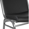 image:imageFlash Furniture Hercules Series Big amp Tall 1000 lb Rated Black Vinyl Stack Chair with Ganging BracketBlack Vinyl