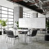image:imageFlash Furniture Hercules Series Big amp Tall 1000 lb Rated Black Vinyl Stack Chair with Ganging BracketBlack Vinyl