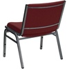 image:imageFlash Furniture Hercules Series Big amp Tall 1000 lb Rated Black Vinyl Stack Chair with Ganging BracketBurgundy