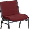 image:imageFlash Furniture Hercules Series Big amp Tall 1000 lb Rated Black Vinyl Stack Chair with Ganging BracketBurgundy